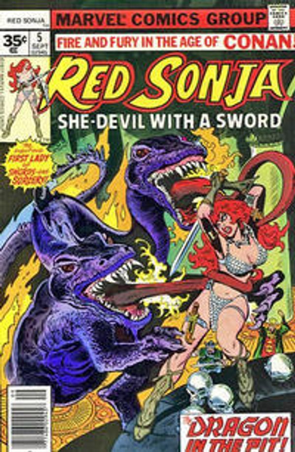 Red Sonja #5 (35 cent variant)