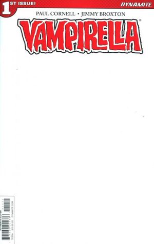 Vampirella #1 (Blank Authentix)