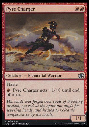 Pyre Charger (Duel Decks : Anthology) Trading Card