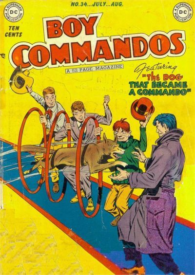 Boy Commandos #34 Comic