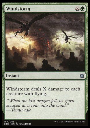 Windstorm (Khans of Tarkir) Trading Card