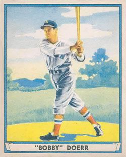 Bobby Doerr 1941 Play Ball #64 Sports Card