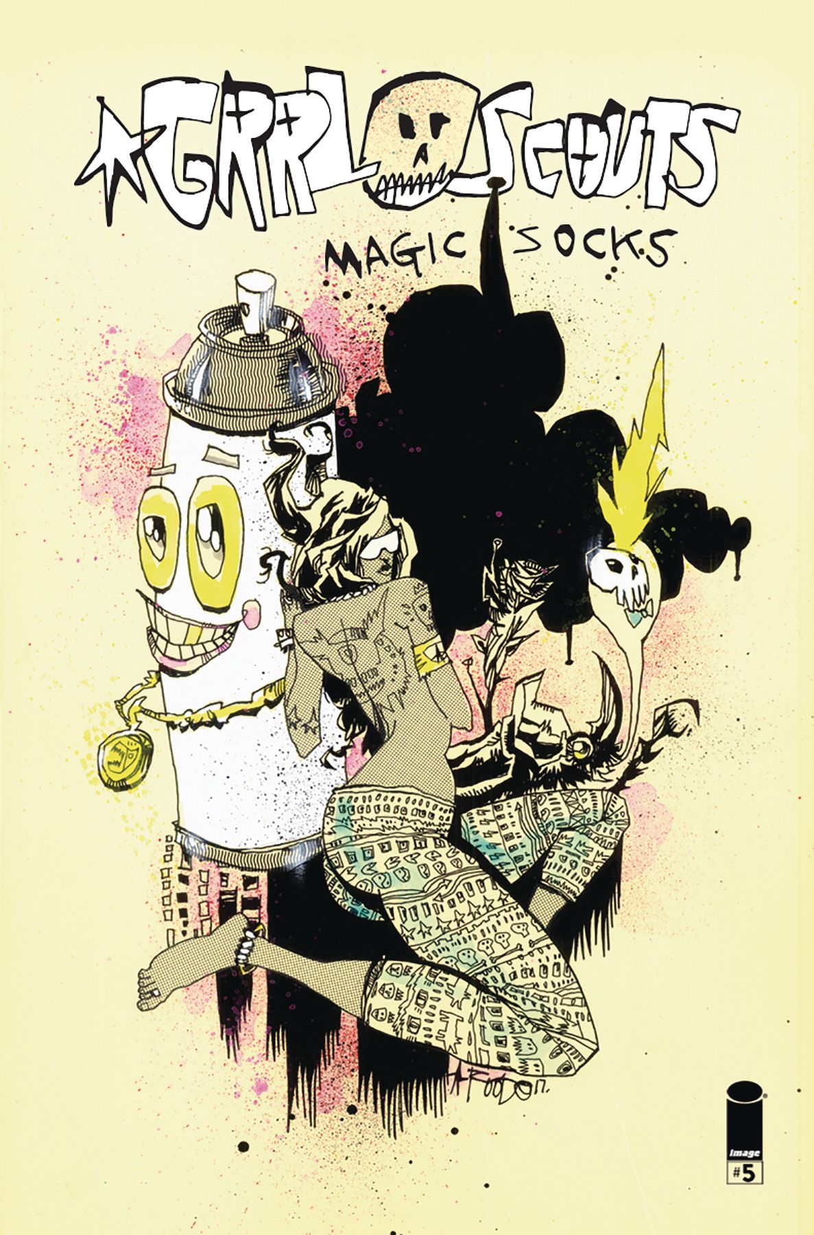 Grrl Scouts: Magic Socks #5 Comic