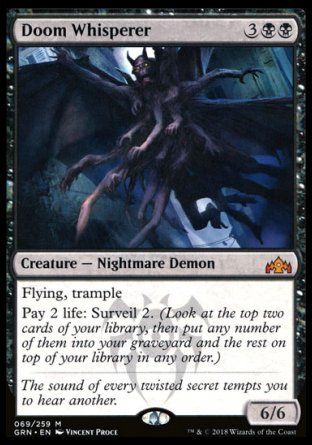 Doom Whisperer (Guilds of Ravnica) Trading Card