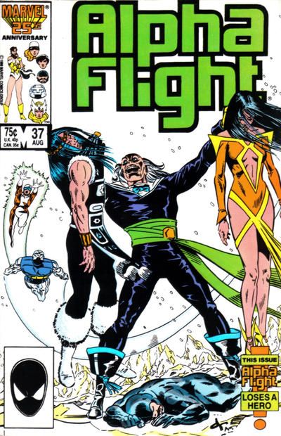 Alpha Flight #37 Comic