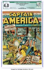 Captain America Comics #1