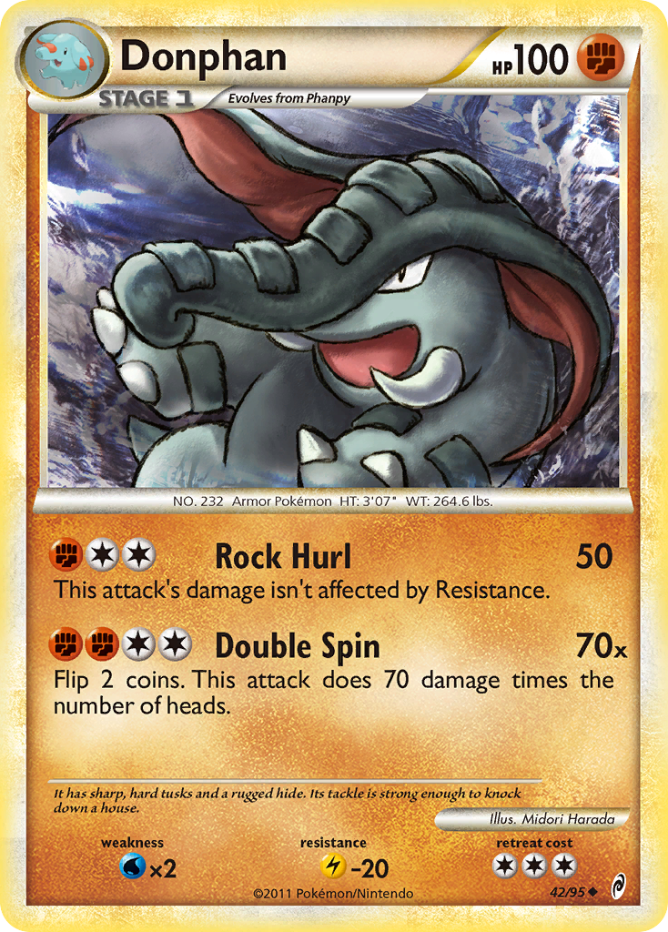 Donphan (42/95) - Call of Legends Pokémon Card