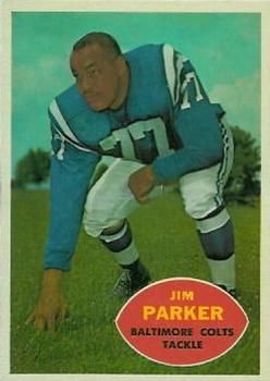 Jim Parker 1960 Topps #5 Sports Card
