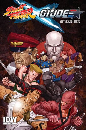 Street Fighter x G.I. Joe #1