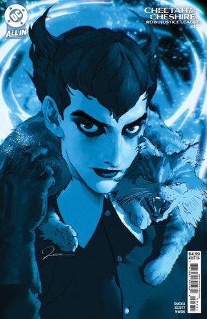 Cheetah And Cheshire Rob The Justice League #3 (Cvr B Gerald Parel Card Stock Variant)