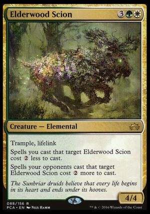 Elderwood Scion (Planechase Anthology decks)