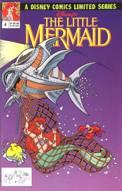 Disney's Little Mermaid #4 Comic