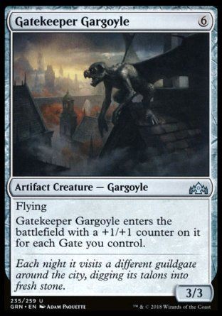 Gatekeeper Gargoyle (Guilds of Ravnica) Trading Card