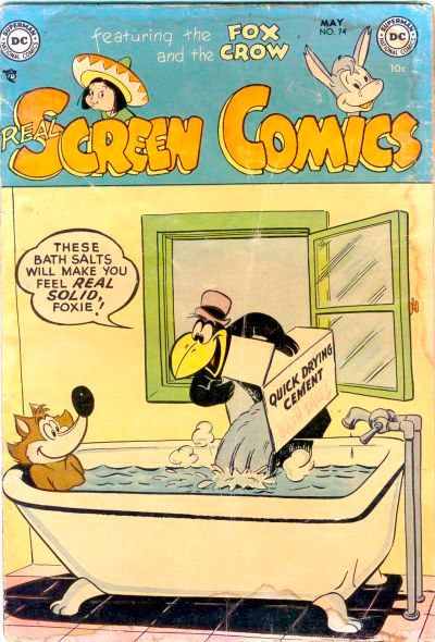Real Screen Comics #74 Comic