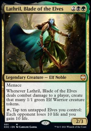 Lathril, Blade of the Elves (Kaldheim Commander Decks)