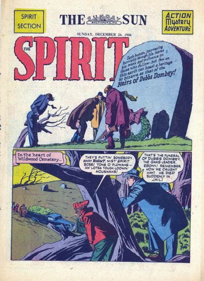 Spirit Section #12/24/1944 Comic