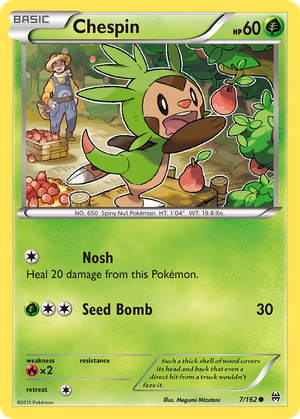 Chespin (7/162) - BREAKthrough