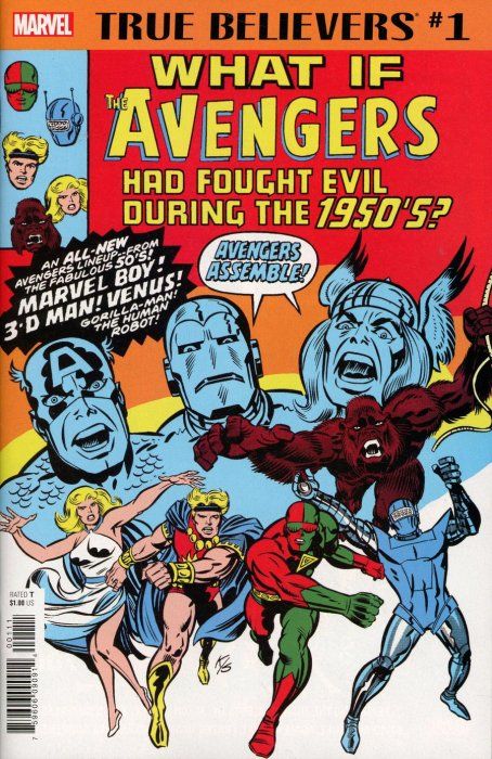What If the Avengers had Fought Evil During the 1950s #1 Comic