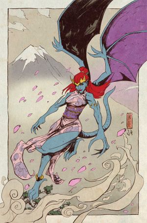 Gargoyles Demona #5 (Cvr H Inc 1:10 David Cousens Virgin Variant)