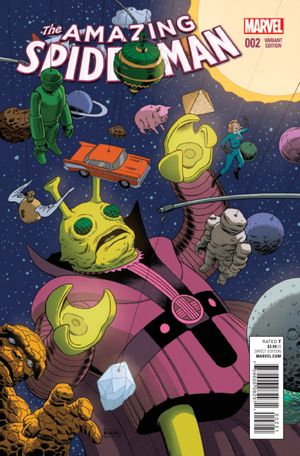 Amazing Spider-man #2 (Rivera Kirby Monster Variant)