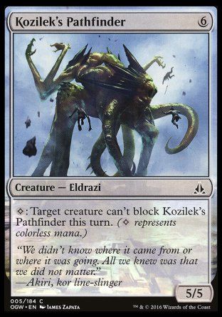 Kozilek's Pathfinder (Oath of the Gatewatch) Trading Card