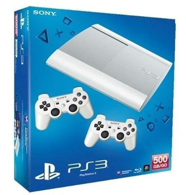 Sony Playstation 3 [500 GB] [Super Slim] [White] Value - GoCollect