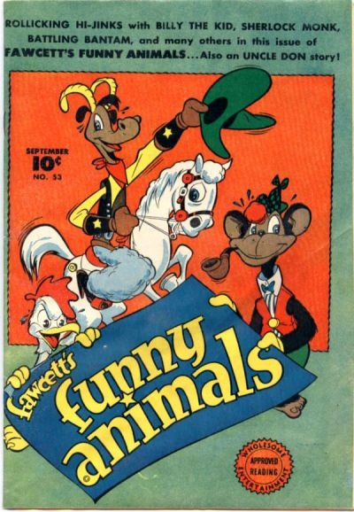 Fawcett's Funny Animals #53 Comic