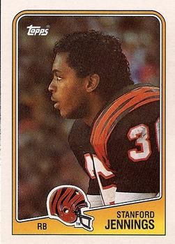 Stanford Jennings 1988 Topps #342 Sports Card