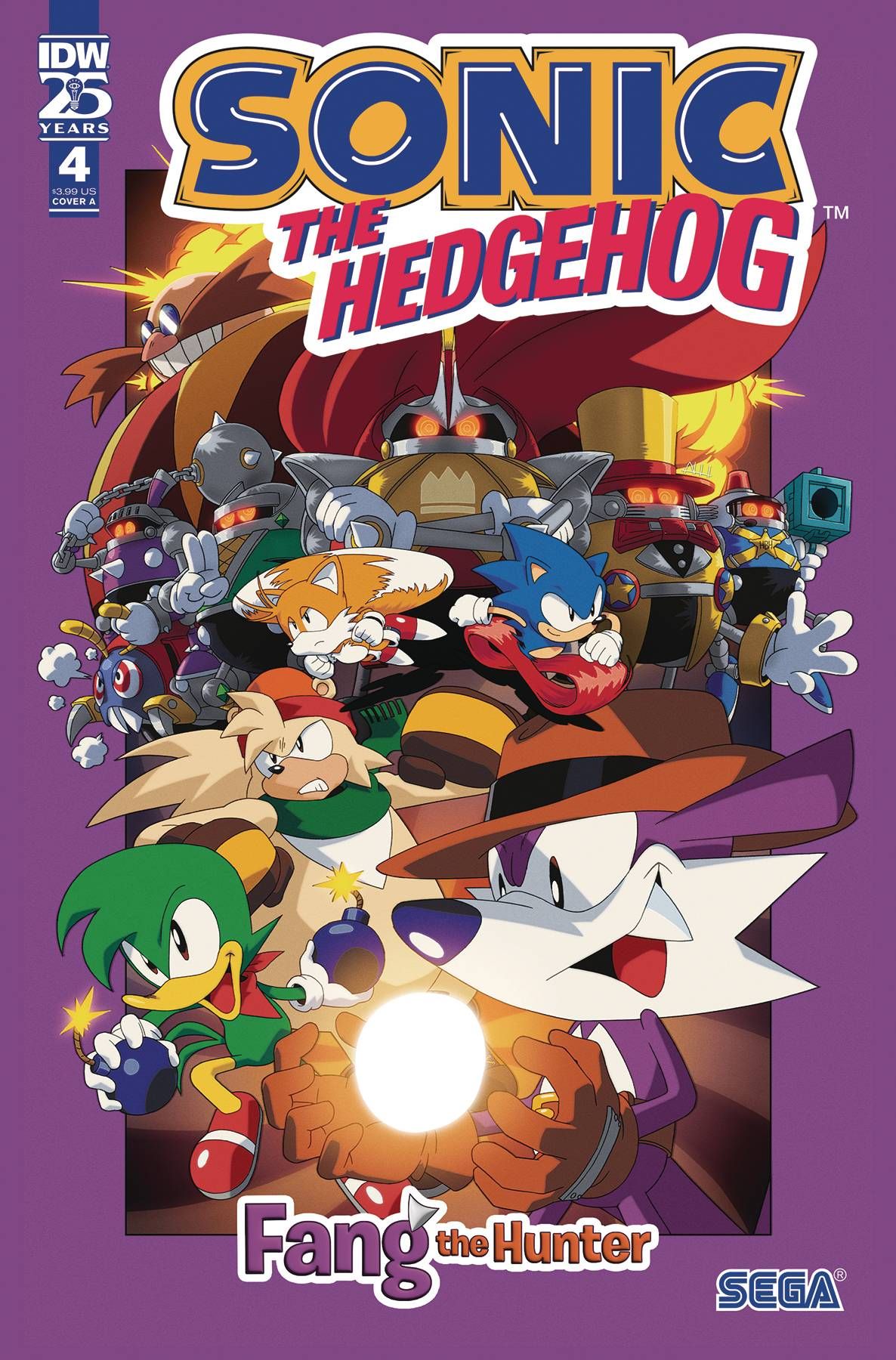 Sonic the Hedgehog: Fang the Hunter #4 Comic