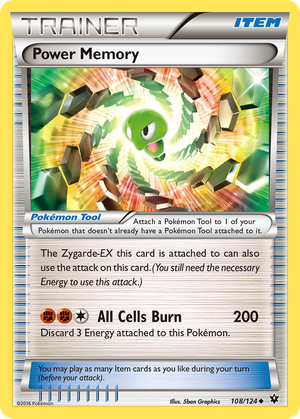 Power Memory (Trainer: Pokémon Tool) (108/124) - Fates Collide