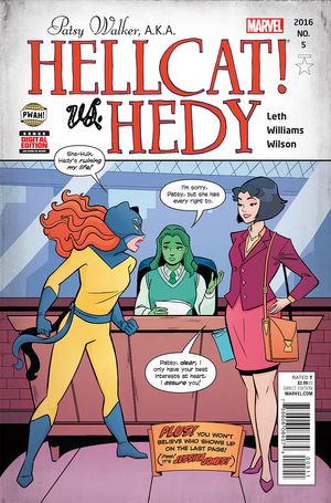 Patsy Walker, A.K.A. Hellcat #5