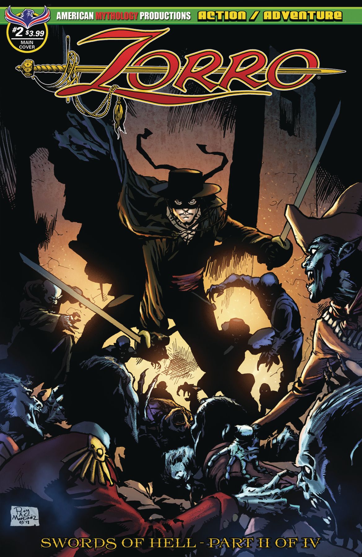 Zorro: Swords of Hell #2 Comic