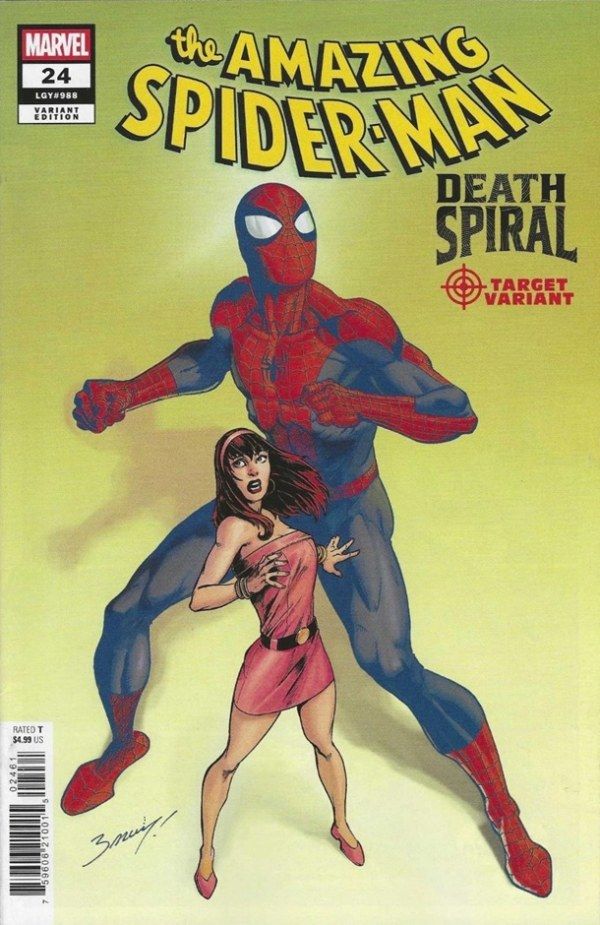 Amazing Spider-Man #24 (Mark Bagley Classified Target Variant) Comic