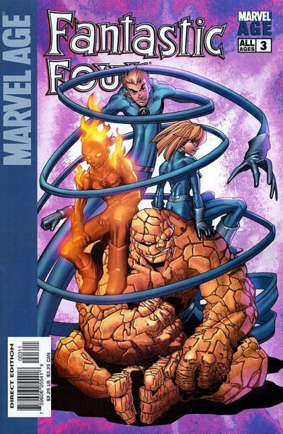 Marvel Age: Fantastic Four #3 Comic
