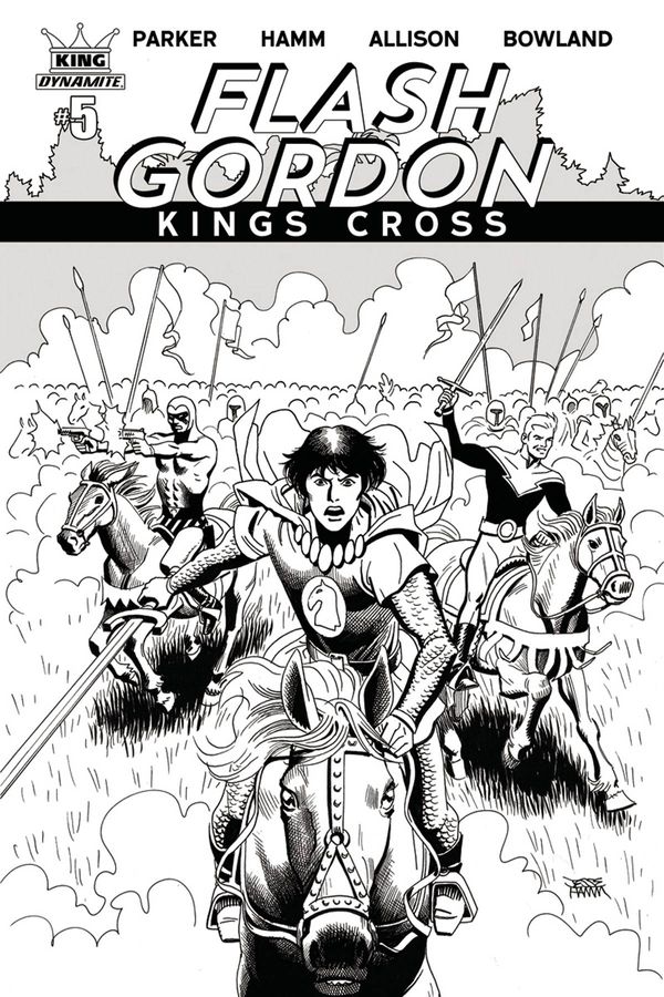 Flash Gordon Kings Cross #5 (Cover D 10 Copy Hamm Cover)