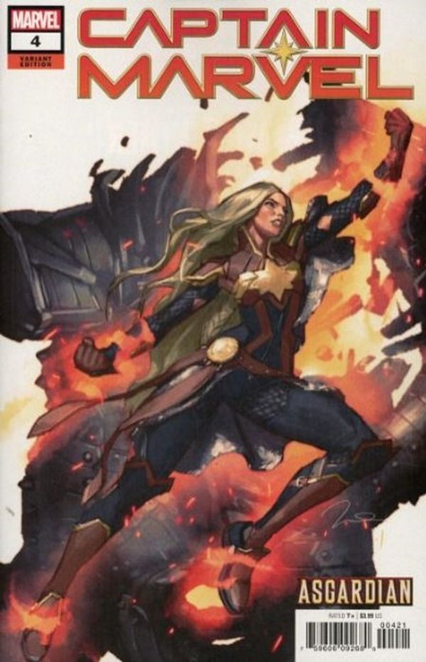 Captain Marvel #4 (Cho Asgardian Variant)