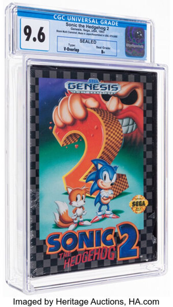 Sonic 2 Sur Sega Mega Drive - Version Japonaise PAL - Jeu Seul - 1992