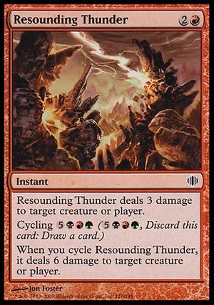 Resounding Thunder (Shards of Alara)