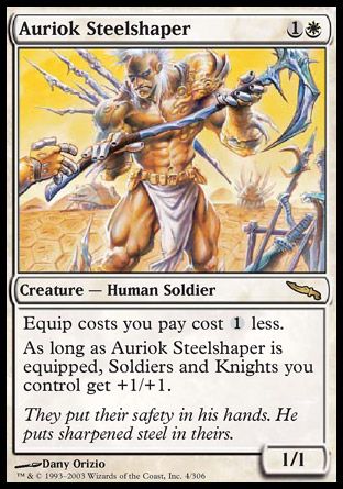 Auriok Steelshaper (Mirrodin) Trading Card