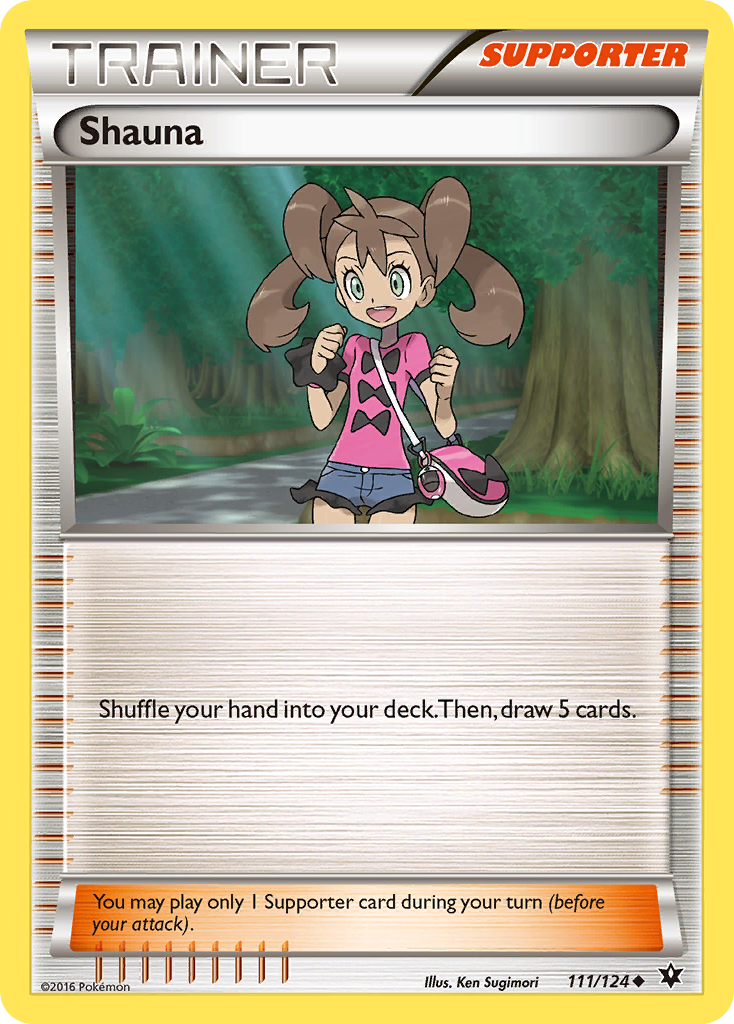 Shauna (Trainer: Supporter) (111/124) - Fates Collide Pokémon Card