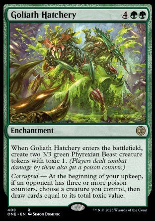 Goliath Hatchery (Phyrexia: All Will Be One) Trading Card