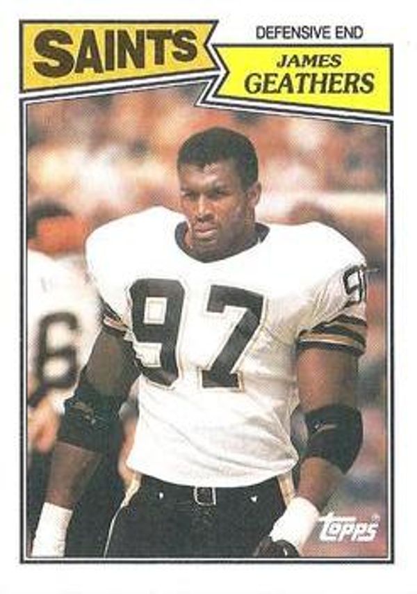 James Geathers 1987 Topps #282