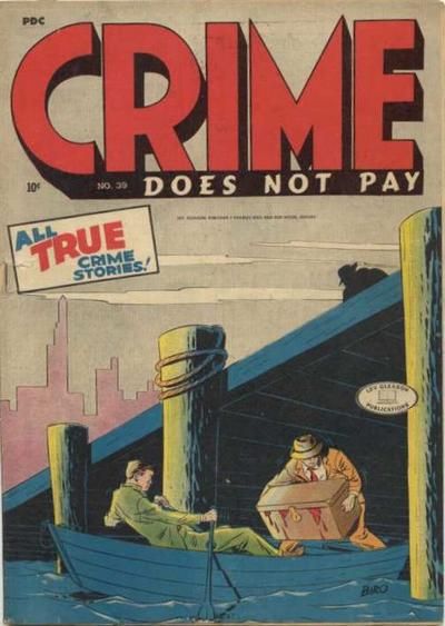 Crime Does Not Pay #39 Comic
