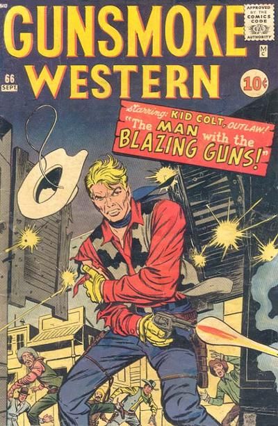 Gunsmoke Western #66 Comic