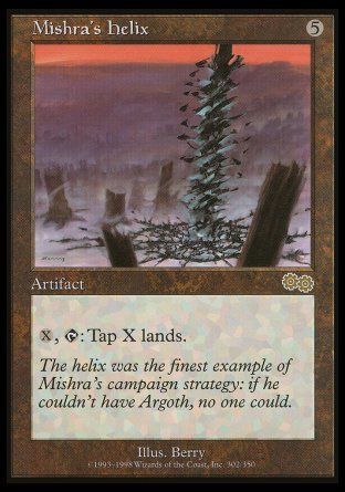 Mishra's Helix (Urza's Saga) Trading Card