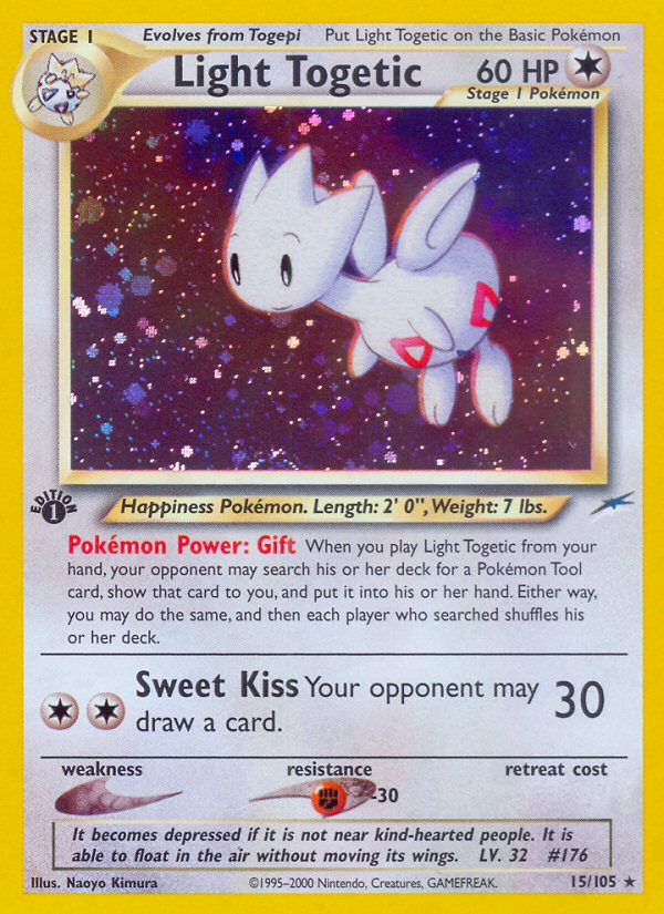 Light Togetic (15/105) - Neo Destiny Pokémon Card