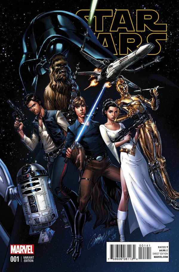 Star Wars #1 (Campbell Connecting Variant A)