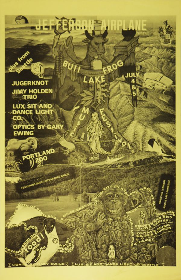 Jefferson Airplane Bull Frog Lake Festival 1969