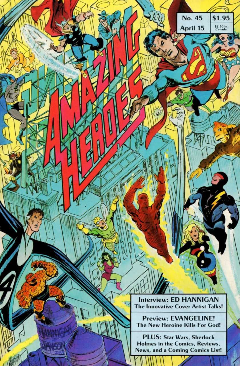Amazing Heroes #45 Comic