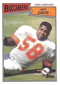 Jeff Davis 1987 Topps #392 Sports Card